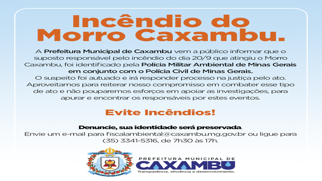 Incêndio do Morro Caxambu.