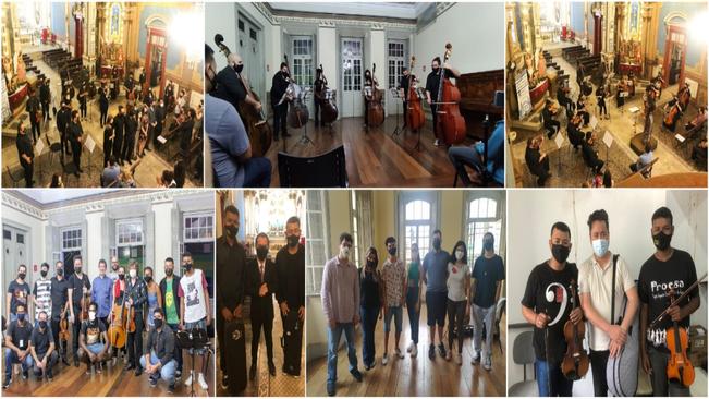 ALUNOS DA ESCOLA DE MÚSICA DE CAXAMBU PARTICIPAM DE ENCONTRO INTERNACIONAL