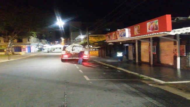 Limpeza das ruas